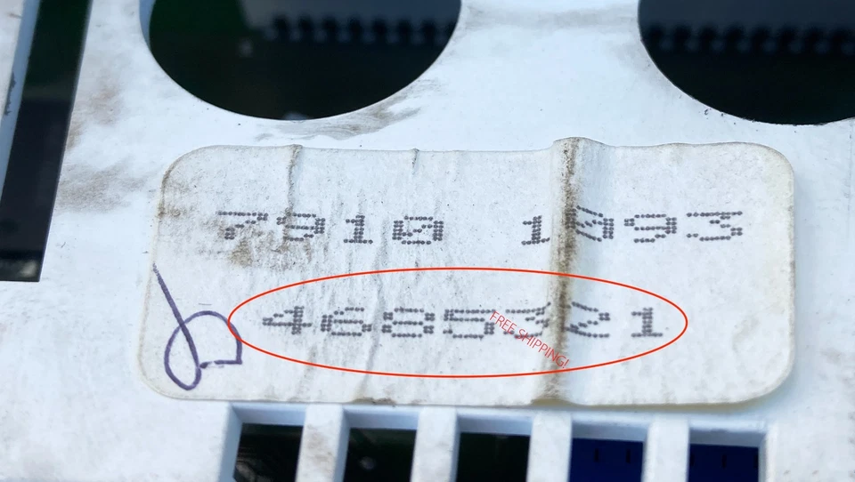 91-93 3.8l Chrysler Imperial & New Yorker 5th Avenue Digital Instrument Cluster - Imagem 3 de 4