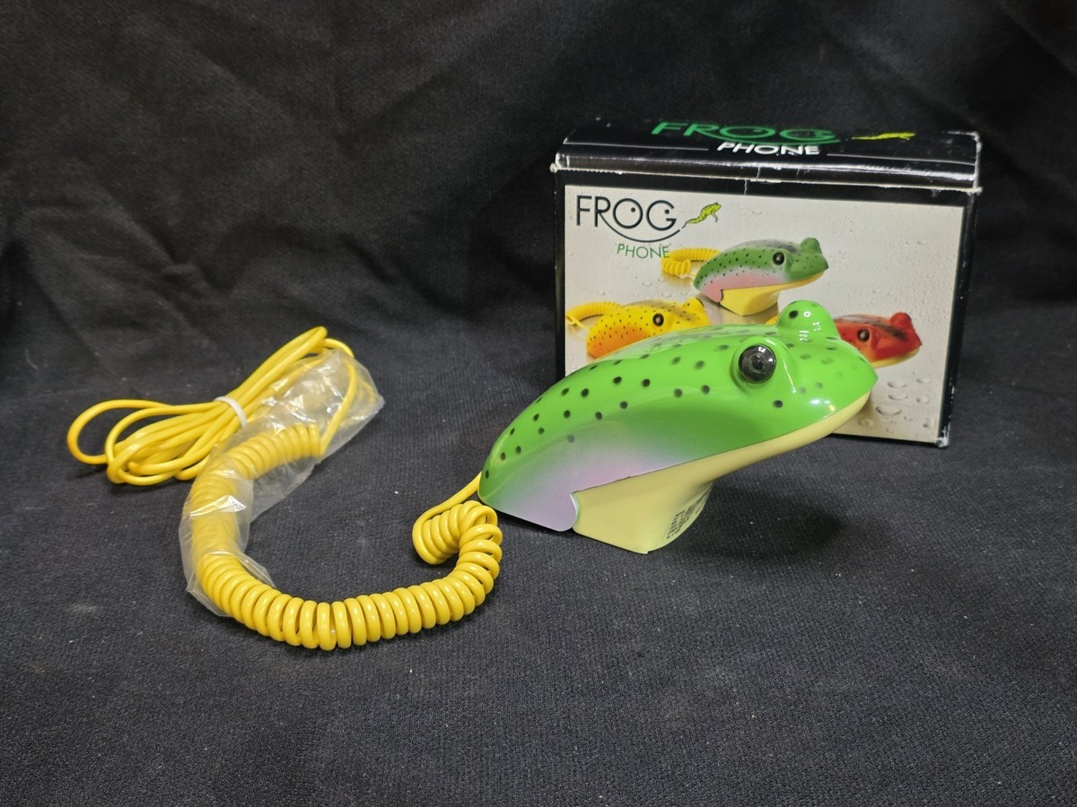 RARE 1980s FROG CRUSADER FLIP PHONE NEW IN BOX | eBay