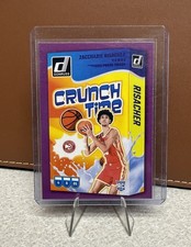 Zaccharie Risacher 2024-25 Panini Donruss - #1 Crunch Time Press Proof Purple RC