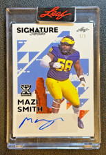 2023 Leaf Signature Series Mazi Smith XRC Auto 1/1 #BA-MS1