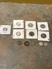 Silver Mixed Lot Standing Liberty Quarters War Nickel English Pence Shilling+++