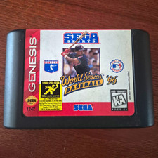 SEGA World Series Baseball '96 Baseball Sports Game Cartridge for Sega Genesis