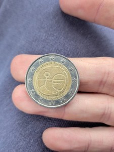 Pièce De 2 Euros Commémorative Slovaquie 2009 – Bonhomme HMU 1999-2009 – Rare