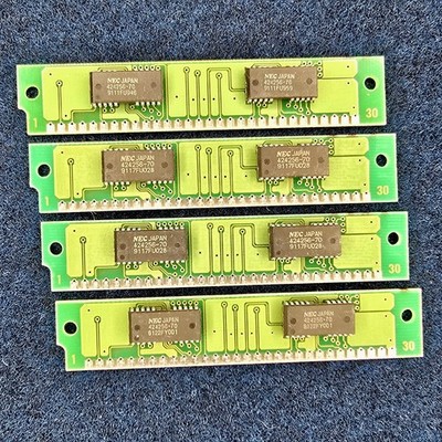 NEC MC-157A 30 PIN SIMM Module 256KB (4 Stück) 1.024MB 1MB
