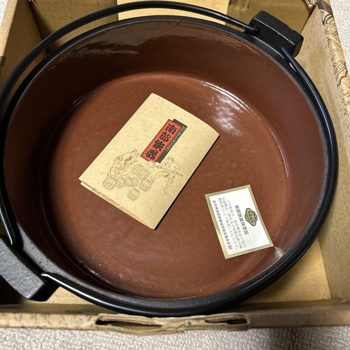 Unused Nambu Ironware Sukiyaki Nabe Nambu Ikenaga