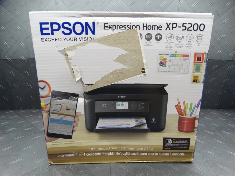 Epson Expression Home XP-5200 All-in-One Inkjet Printer - Image 2 of 4
