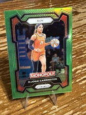 2024 Panini Prizm Monopoly WNBA DiJonai Carrington Neon Green /10 #17