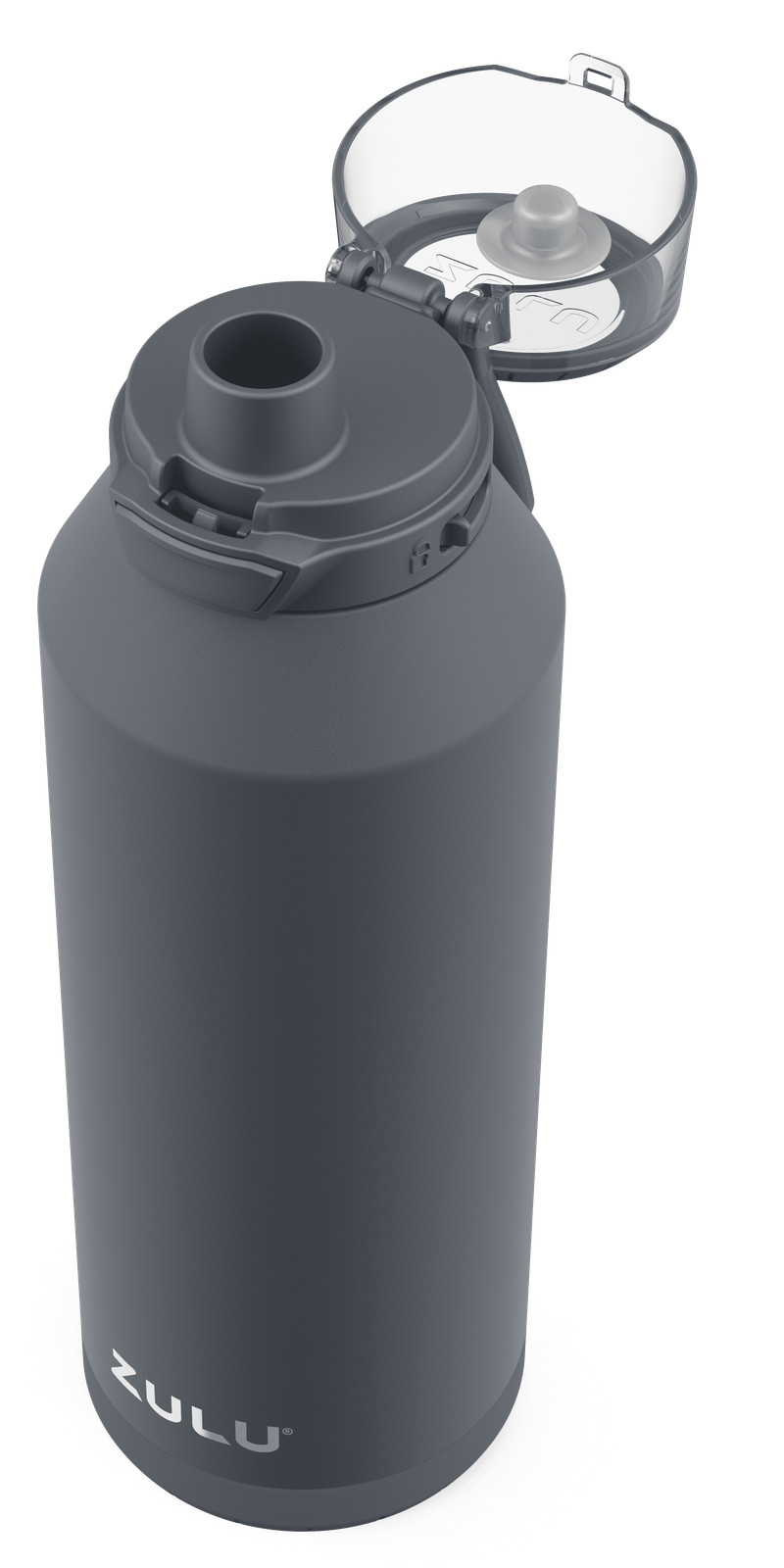 ZULU 40oz Swift Stainless Steel Water Bottle, Gray