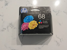 HP 68 Tri-color AND Black Original Ink Cartridge NIB Exp. Date May, 2027
