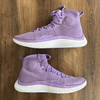Under Armour Curry 4 Flotro Vivid Lilac Men Size 14 Basketball