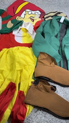 Kellogg's Elf Costume Set One Size Rasta Imposta Cookie Donut Prop Halloween