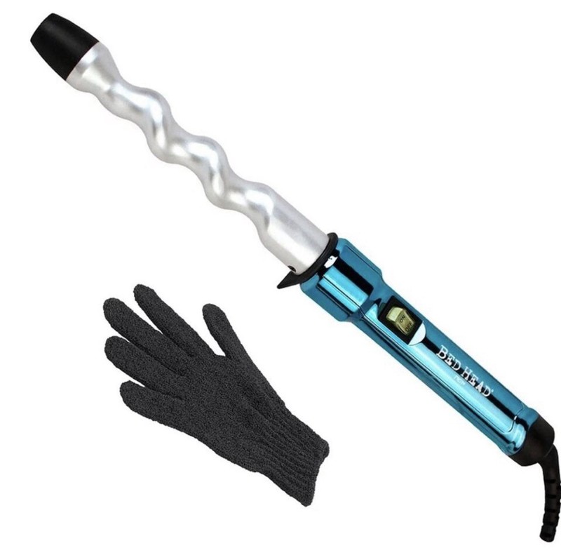 Bed Head Curlipops 1” Tourmaline Ceramic Styling Iron Clamp-Free Wand BH350