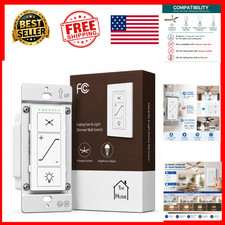 Ceiling Fan Light Dimmer Switch 3-Speed Singl...