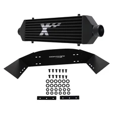 Intercooler And Air Guide Plates Combo Universal Fit 63.5mm Ports 520mm Core