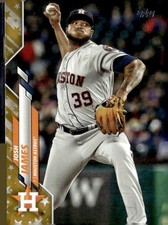 2020 Topps #512 Josh James Gold Star