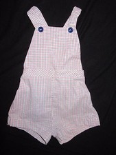VTG Cotton Candy Sunsuit/Romper/Overalls Size 9-12 months
