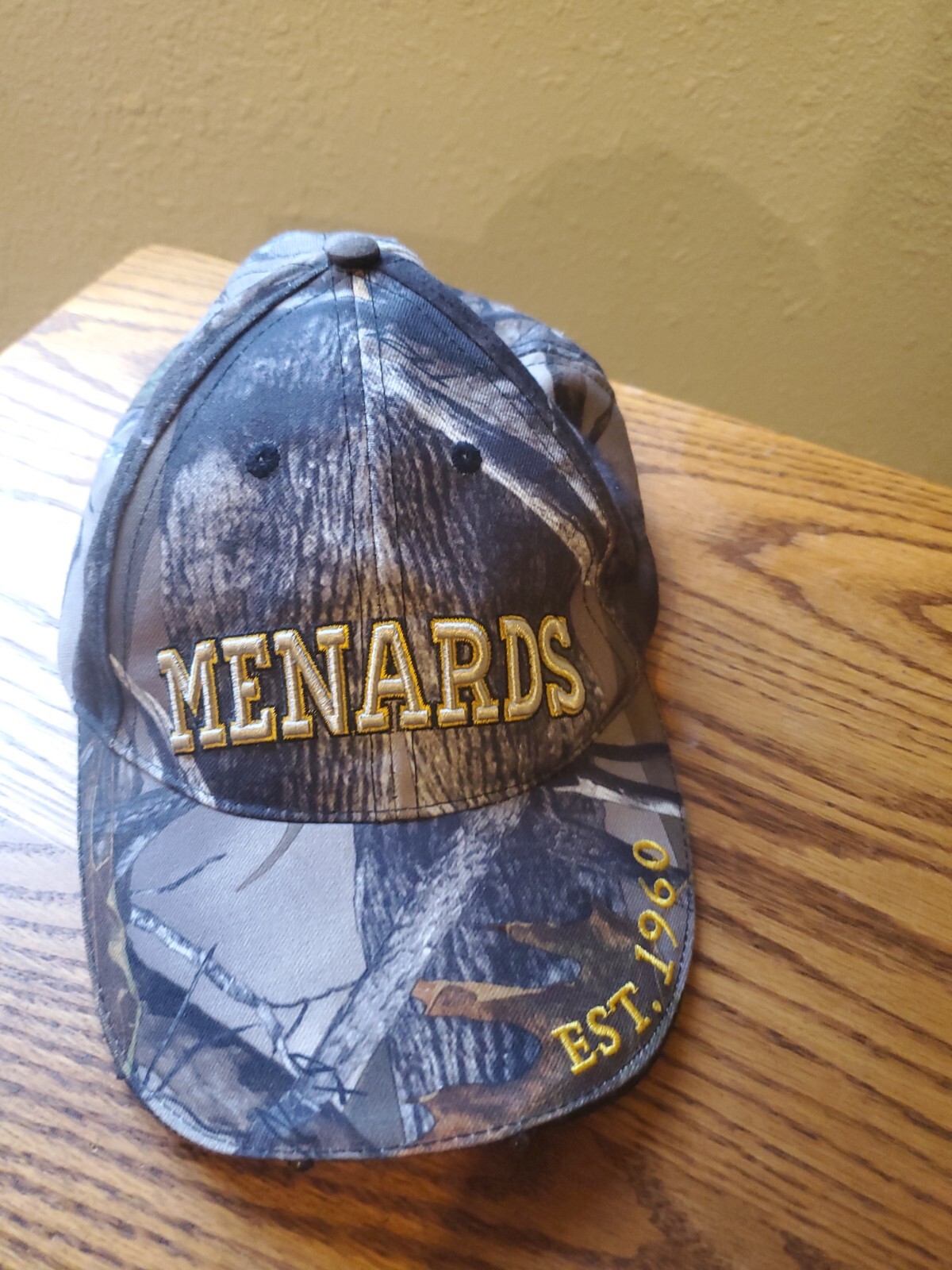 Menards Flashlight Baseball Cap Adjustable With L… - image 1