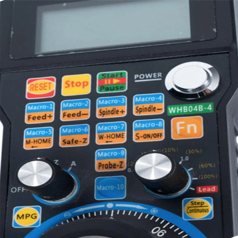 CNC Mach3 Handwheel 6 Axis Wired USB MPG Controller Electronic Manual Pendant 5M - Image 3 of 4