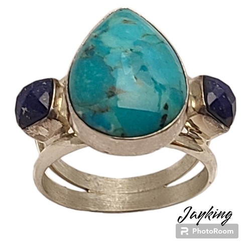 Jay King Mine Finds Sterling Silver Lapis Lazuli Royston Turquoise ...