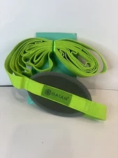 Gaiam Restore Multi Grip Stretch Strap-Green New without the Box