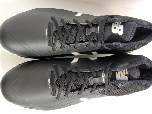 NwoB NEW New Balance Mid-Cut Metal Baseball Cleats Men's Size 16 M4040SK4 - Picture 2 of 3