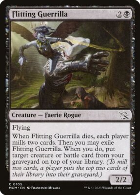 Flitting Guerrilla Foil (105) March of the Machine MOM MTG Magic