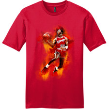 NEW Art Society x SWOD MJ WATERCOLOR Tee Shirt RED SMALL-4XLARGE MADE IN USA