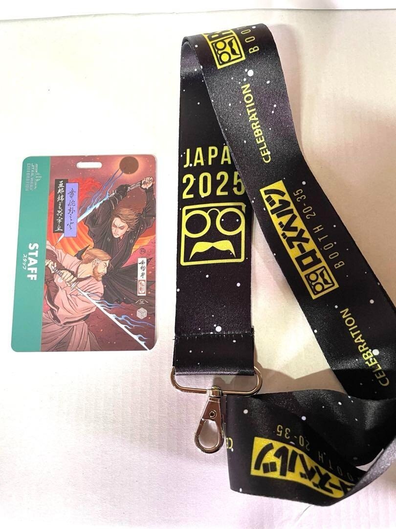 スターウォーズ セレブレーション STAFFパス アナキン オビワン スタッフ 2025 Anakin Skywalker Obi-Wan Kenobi Star Wars Celebration