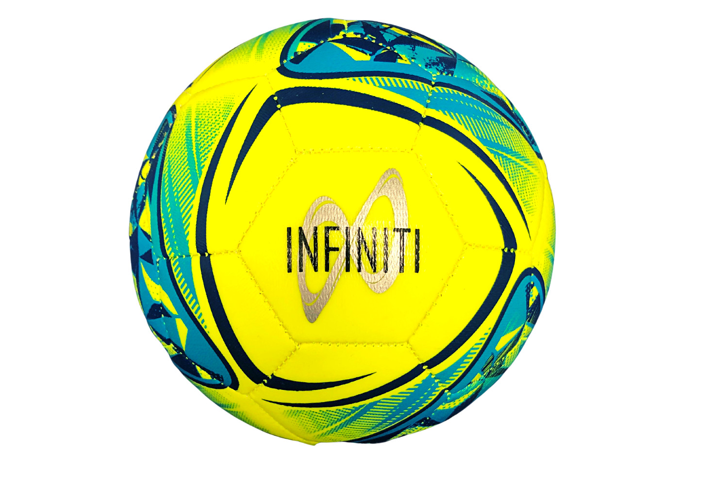 Samba Infiniti Mini Ball Football Soccer Training Practice Yellow/Blue - Size 1