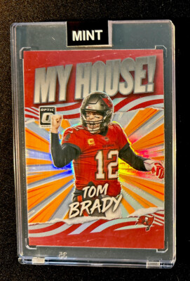 Tom Brady 2021 Optic My House  Silver Prizm #MH-7 Gem 10 / Mint 9
