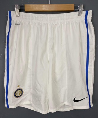 NIKE MEN'S FC INTER MILAN 2011/2012 INTERNAZIONALE SHORTS FOOTBALL