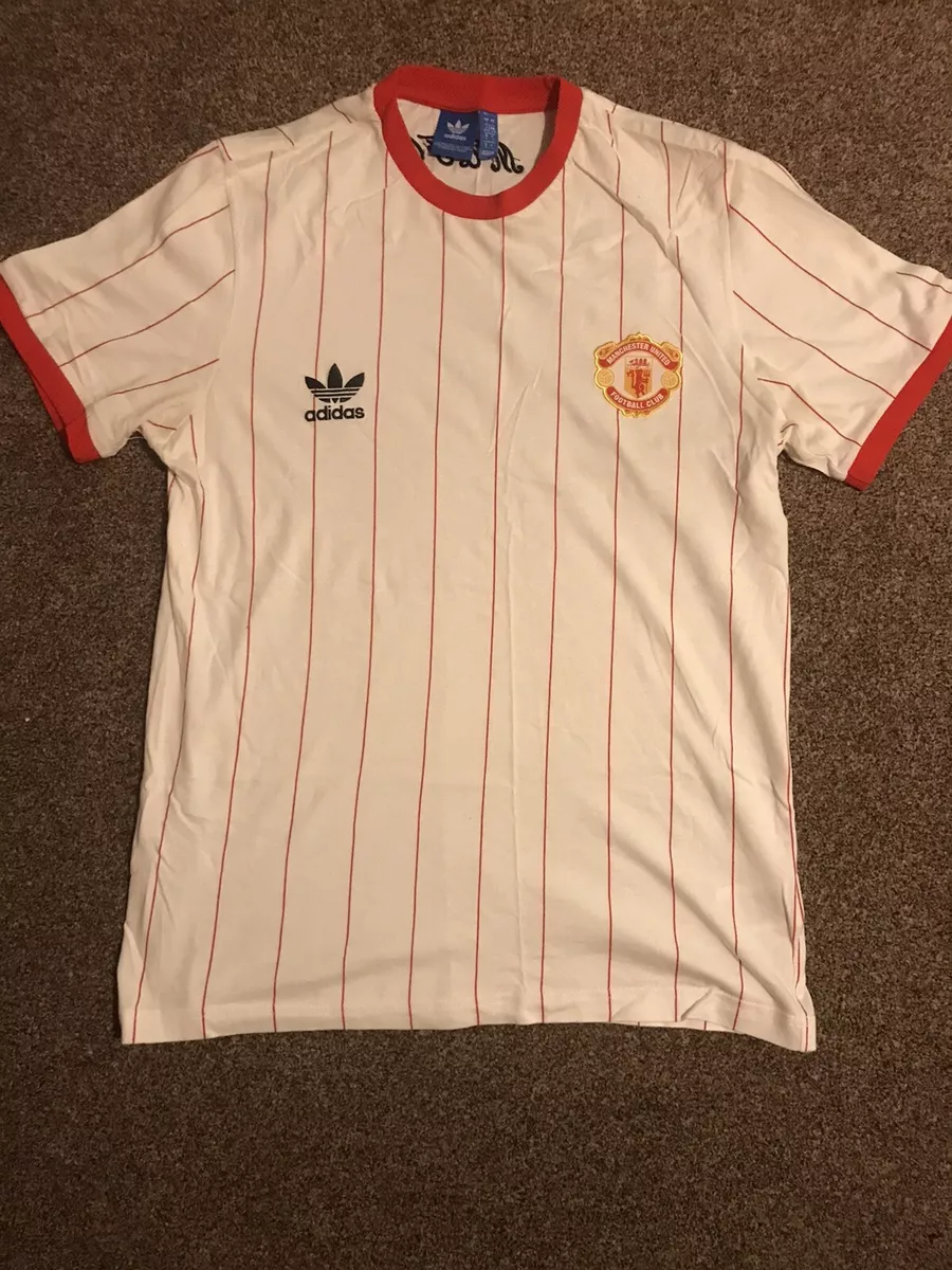 Adidas Originals Manchester United Retro Graphic Tee - White