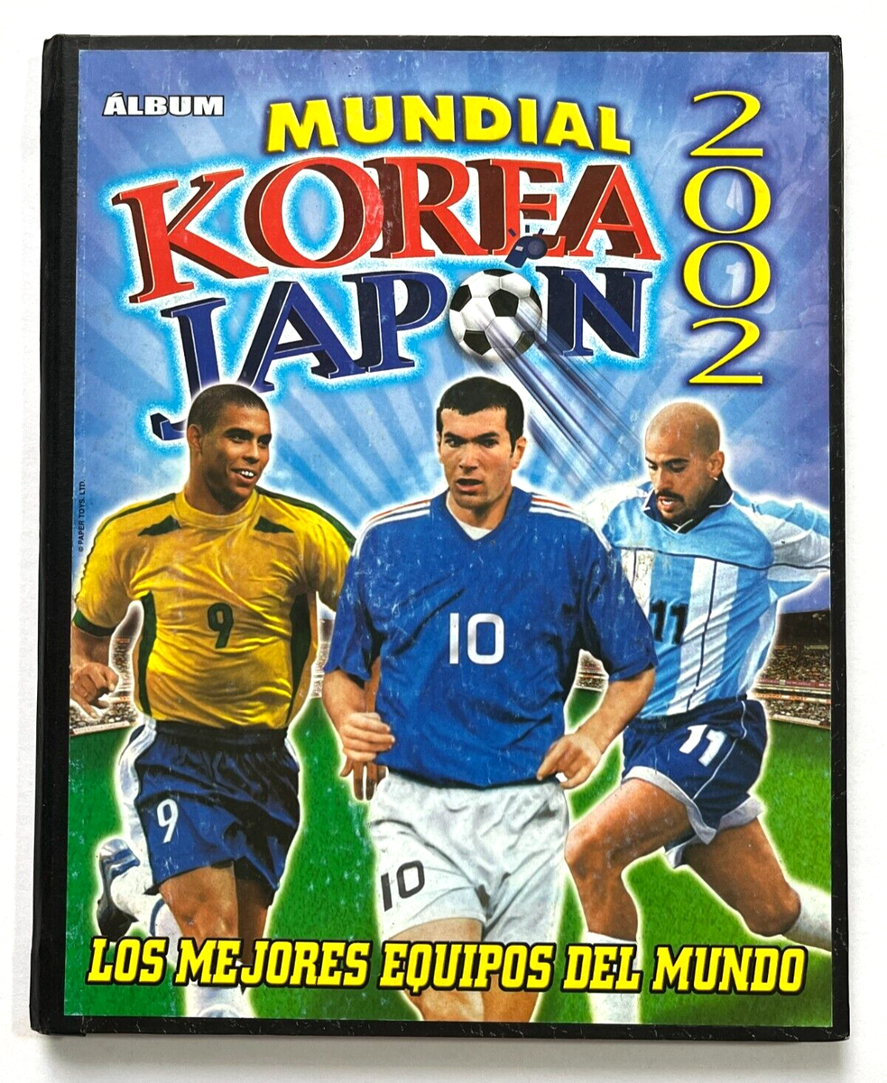 FIFA World Cup Korea Japan 2002 NAVARRETE Album Hard Cover