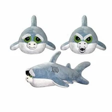 Feisty Pets Chewy™️ the Chomp Plush Baby Shark Turns Feisty with a Squeeze