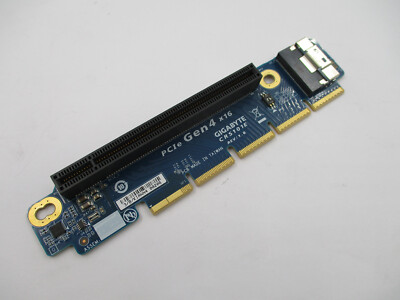Genuine Gigabyte CRS101E PCIe Gen4 x16 Riser Card Tested