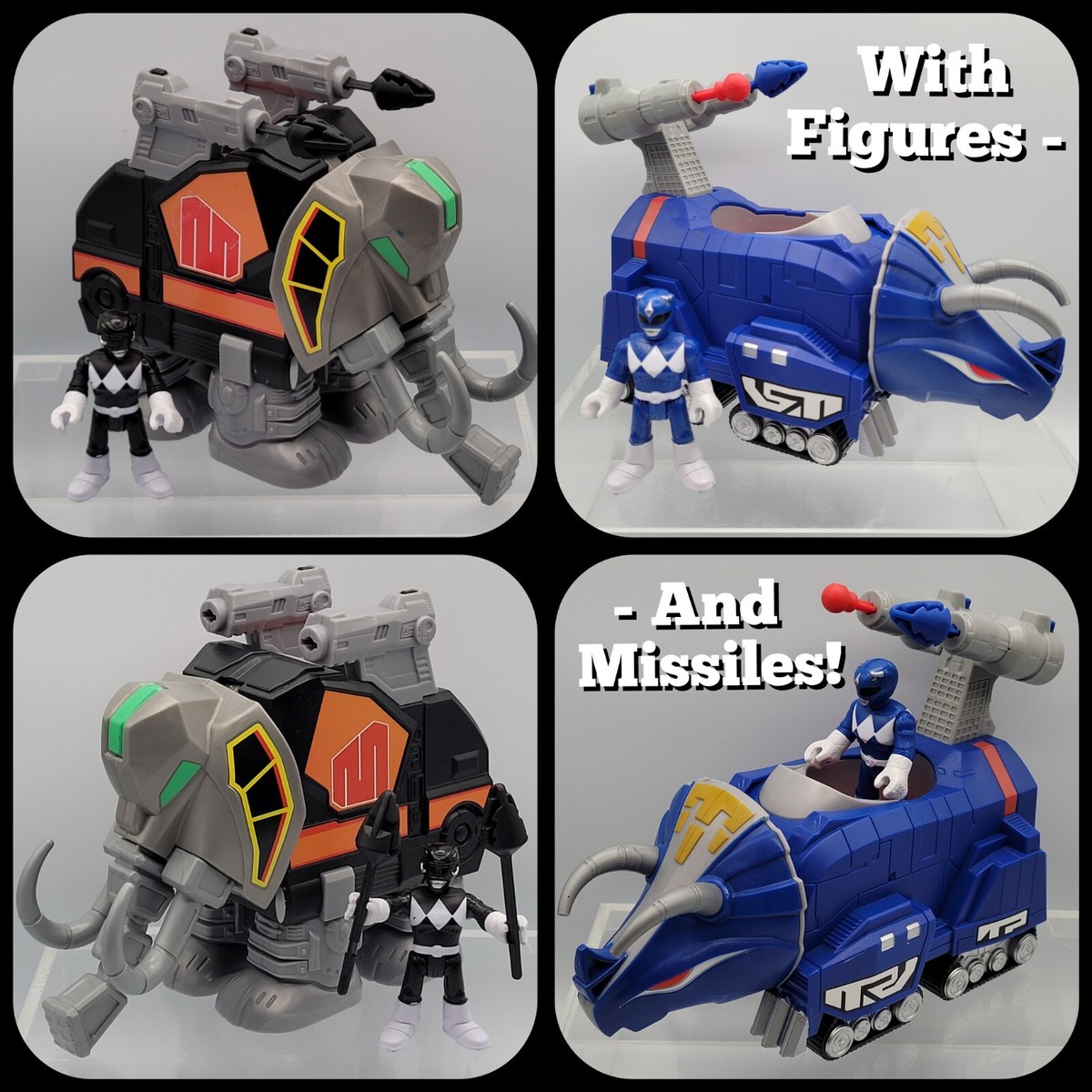 Imaginext Mighty Morphin Power Rangers Megazord Mastodon +