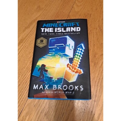 Minecraft The Island book hard cover