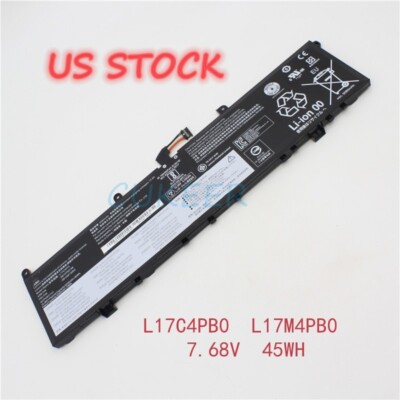 L17M4PB0 Battery For L enovo Yoga 530-14ARR 530-14IKB IdeaPad 5B10Q16067 45WH