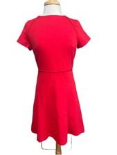 J. CREW Red Dress Size 6