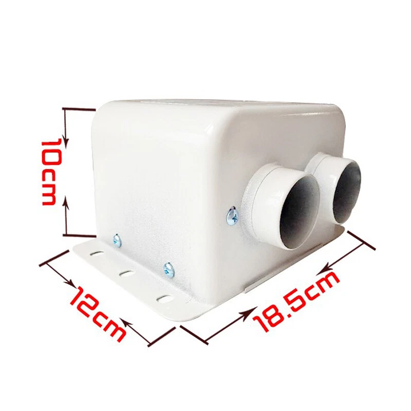 NEW Hot Auxiliary Cab Heater Car UTV Truck Van Warm Air Heater Bottom Of Seat - Image 3 of 4