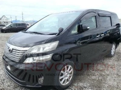 2009 Toyota Vellfire Anh20w Black Wagon Cars Vans Utes