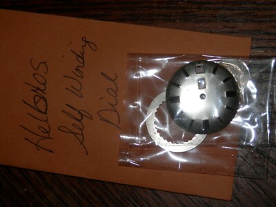Helbros Watch Dial with Date Ring, Self Winding Dial Face