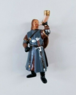 2 1/4'' BOROMIR Lord of the Rings 1 LOTR 2001 Kinder Surprise Figure Cake Topper