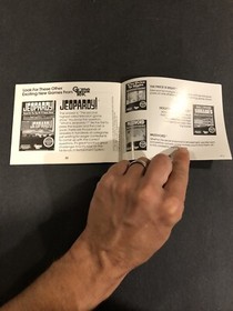 wheel of fortune nes Manual