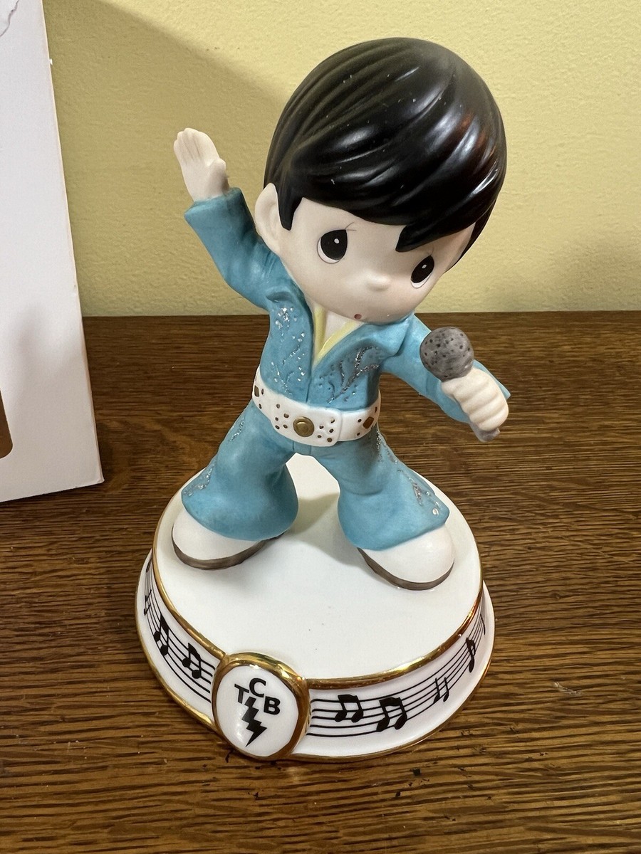 Elvis Presley Precious Moments Elvis Figurine Hound Dog