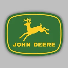 John Deere Vinyl Sticker/Decal -Vintage -Classic -Tractor -Racing -Garage -Farm