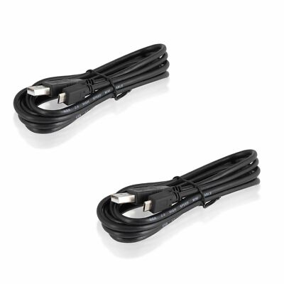 Wicked Chili USB Ladekabel für PS4 DualShock Wireless Controller 1,8m (2er Set)