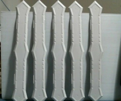 Amerimax 3302950, White Galvanized Downspout Band, Lot of 5, FREE SHIPPING