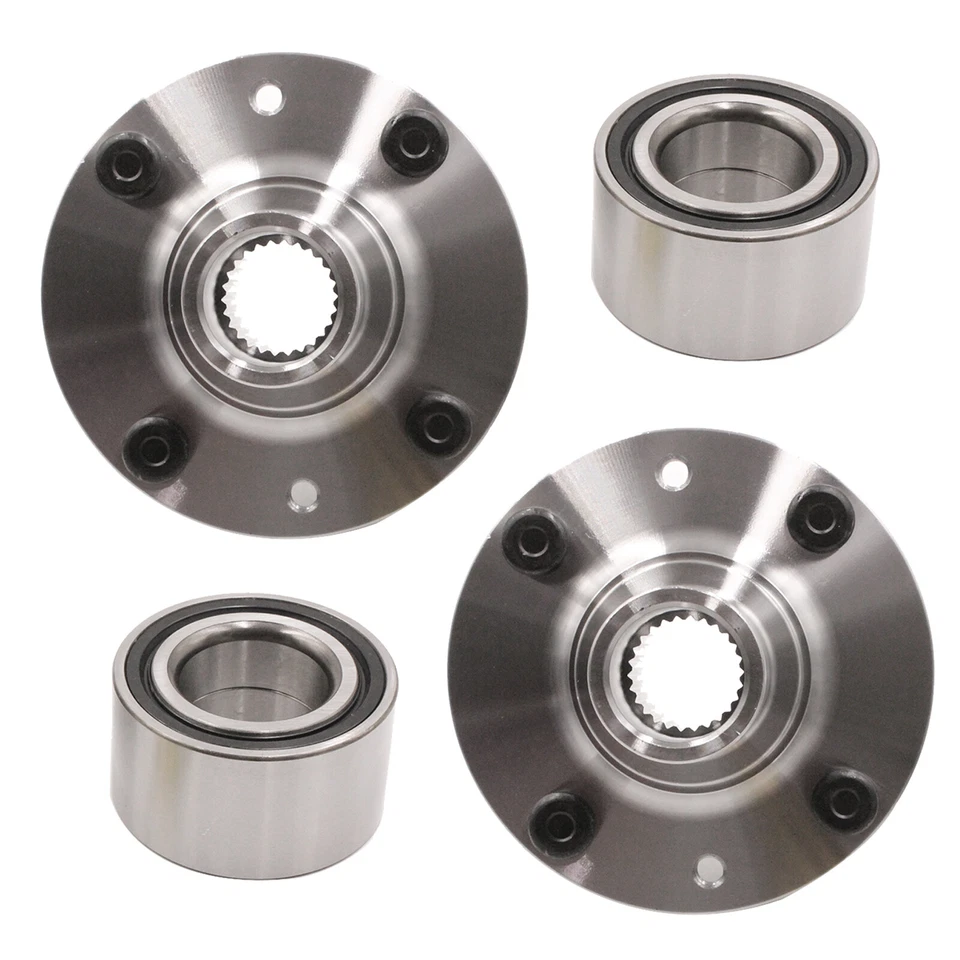 2PCS Front Wheel Hub & Bearing Fits Mazda Protege ;Ford Escort ;Mercury Tracer - Image 3 of 4