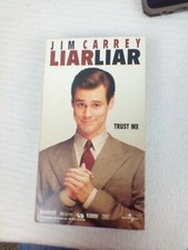 Liar Liar VHS, 1997 Jim Carrey Pg 13